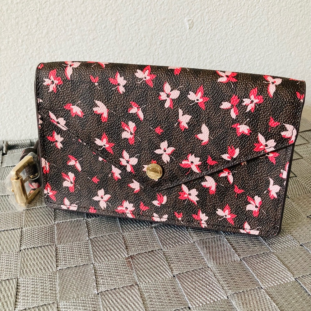 Michael Kors floral signature belt bag